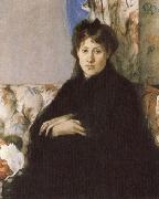 Berthe Morisot Portrait of Madme Pontillon oil on canvas